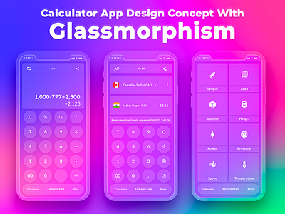 Calculator Application Design