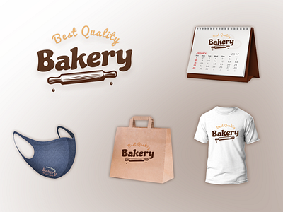 Bakery Shop Logo Branding Template