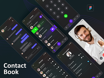 Contact Book App Design