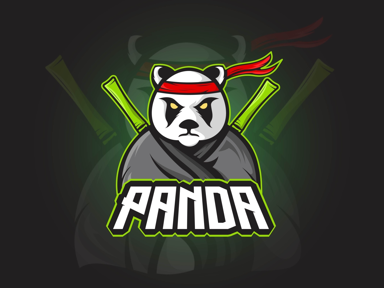 Panda E-Sport Logo by createve on Dribbble