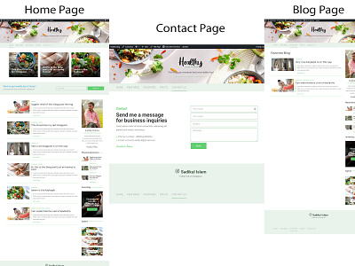 Dynamic blog site with 100% custom design