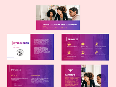 Promotion Deck brand identity design powerpoint design presentation design