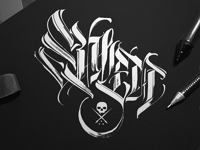 SULLEN alphasign calligraphy design handlettering lettering logo logotype sullen