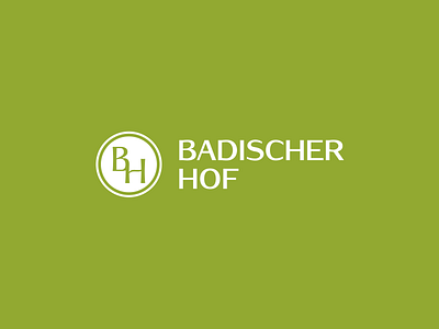 Logo for a local restaurant branding food germany green letter logo minimal monogram restaurant