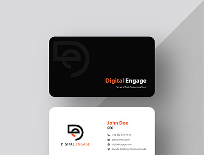 Card Design (Digital Engage) branding card design