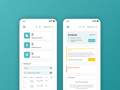 Dcloud Mockup App UI/UX Design