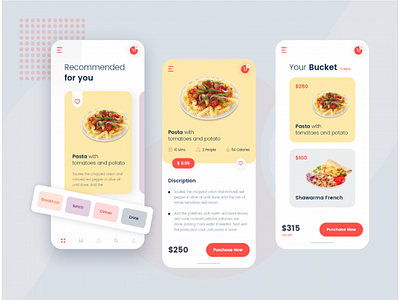 Your Bucket Delivery App UI/UX Design