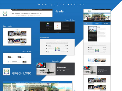 GPGCH Landing Page UI/UX Design