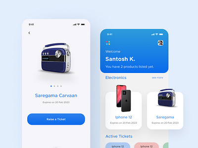 Sanand Mart App  UI/UX Design