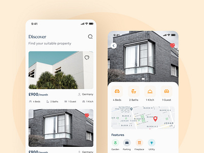 Renters App UI/UX Design