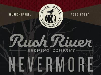 Rush River Nevermore Label