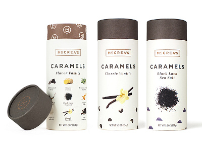 Caramel packaging