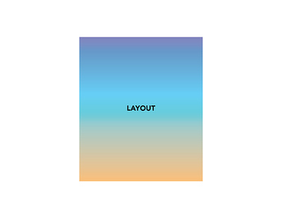 Graphic Design - Layout