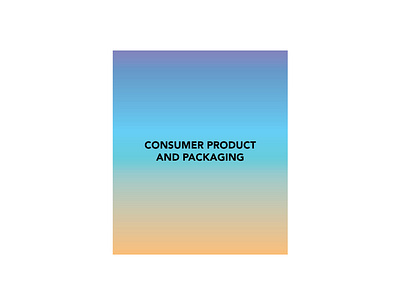 Graphic Design - Consumer Product & Packaging