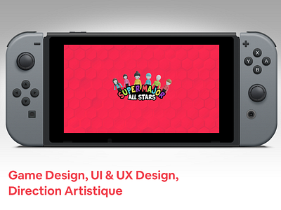 Super Major All-Stars - Game Design, UI/UX, Direction Artistique artdirection design gamedesign illustrator logo typography ui uidesign ux uxdesign