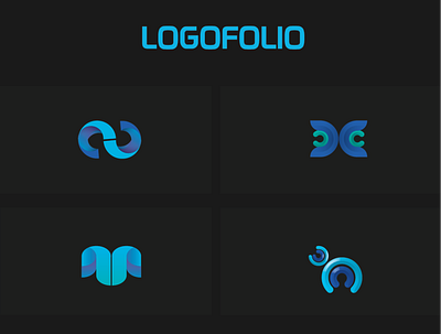 Logo Folio Vol.1 branding design flat flatlogodesign illustraion illustration logo logodesign logotype minimal vector
