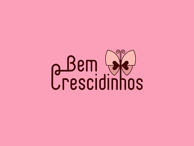 Bem Crescidinhos - Logo Design creative logo logo logo design minimalist logo modern logo simple logo