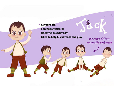 Jack adobeillustrator book branding character characterdesign childrenbook design digitalart graphic design illustration