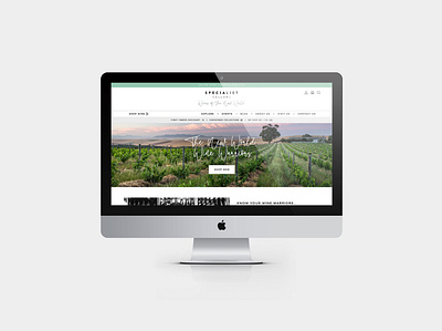 Specialist Cellars Website