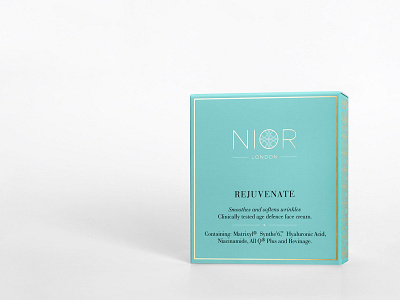 Nior London Packaging brand brand identity design packaging