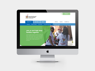 RMHC UK Website Design