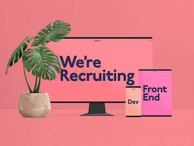 We're Recruiting! bristol css front end front end dev java job laravel php scss web design web developer web development