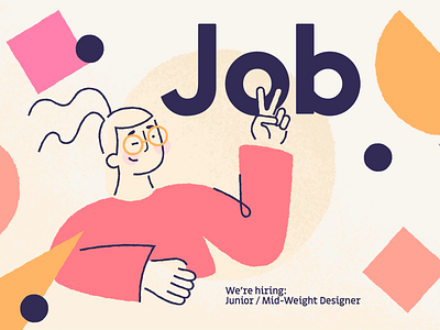 We're hiring! bristol design studio designer graphic design illustration job