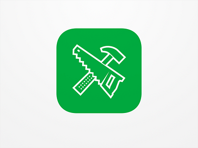 BildList Logo building carpenter construction green hammer icon logo saw woodwork