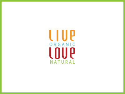 Liveorganiclovenatural live logo love natural organic shop