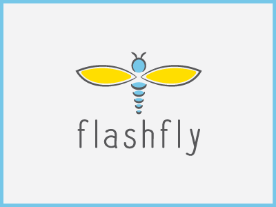 Flashfly fashion firefly flash fly kids logo store vibrant