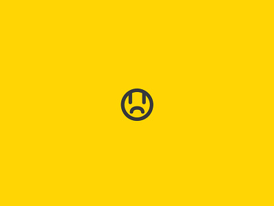 sad circle emoji face gray sad yellow