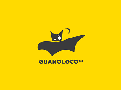Guanolocobybluespin animal bat bela lugosi funny gothic logo logo animal moon night