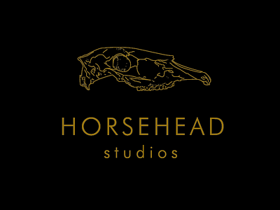 Horsehead Studios 2 branding illustration logo