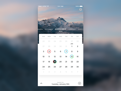 Calendar - Light calendar calendar app calendar ios ios ios app