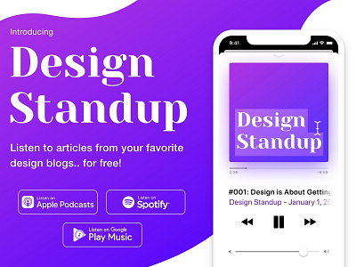 Design podcast