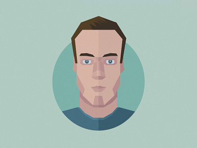 Hello Dribbble! illustration portrait