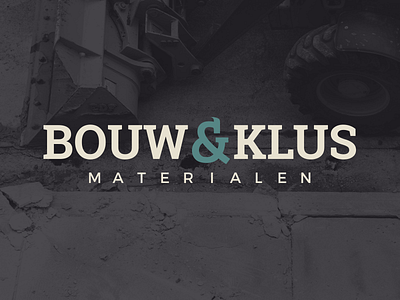 Bouw&Klus Logo branding construction handyman logo