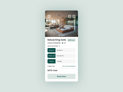 Daily UI 067 daily ui dailyuichallenge hotel booking