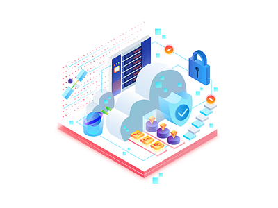 Cloud Platform cloud debut illustration security