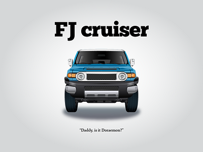 FJ cruiser ai car design story