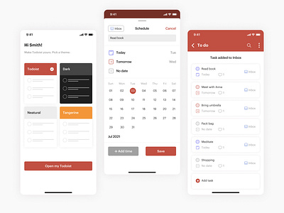 Todoist application (Redesign)