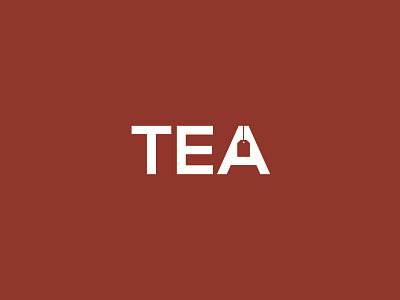 TEA Text Logo design logo tea tea logo tea text logo text logo