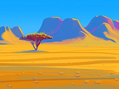 Desert background desert environment