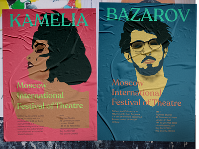 Moscow International Festival of Theatre - Visual Identities