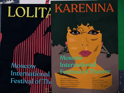 Moscow International Festival of Theatre - Visual Identities branding design graphic design id illustration logo magazine poster theatre typography ui vector visual identities