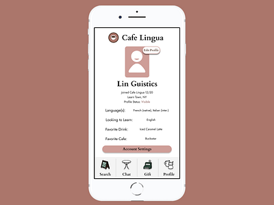Cafe Lingua - Profile