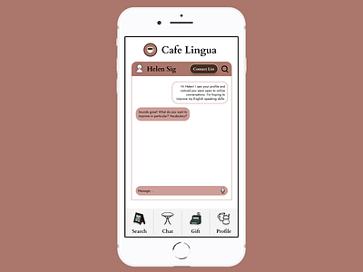 Cafe Lingua - Chat