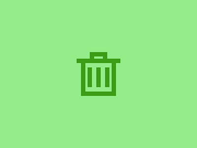 Icon 031: Trash icon iconography