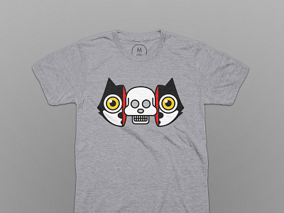 Split Cat - T-Shirt design felix the cat shirt tshirt