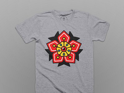 Eye of the Flower - T-Shirt design shirt tshirt